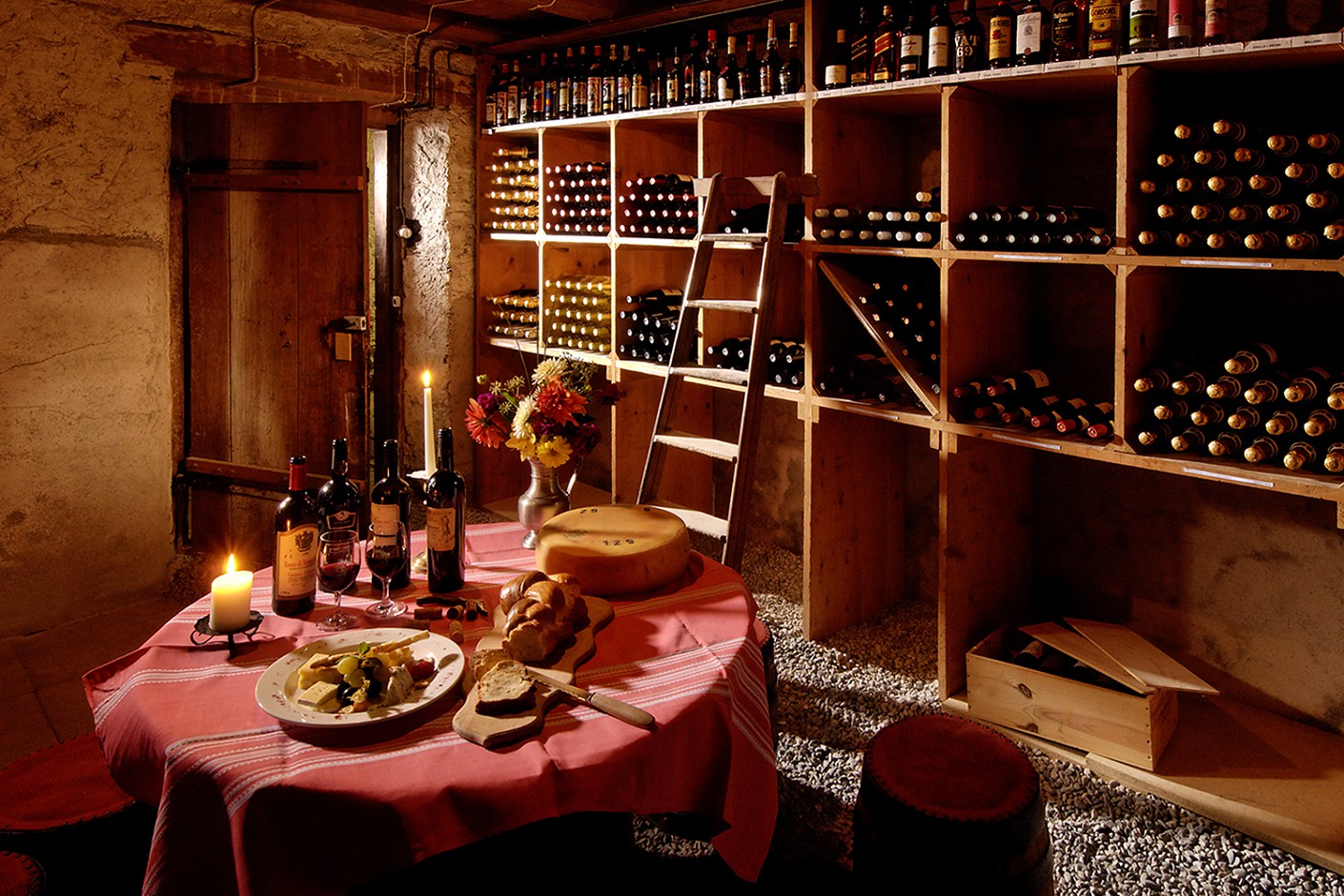 Wine cellar Hotel Beausite Interlaken-Switzerland